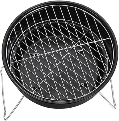BBQ Grill Outdoor Portable Charcoal Oven Folding Lightweight Barbecue Grill Small Tool for Outdoor Camping Cooking Picnics Hiking Backyard