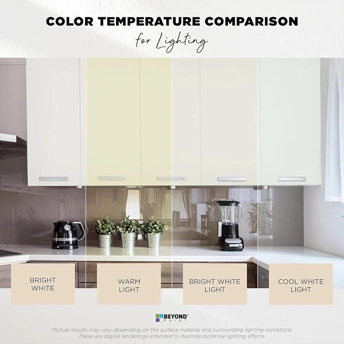 Beyond Paint All-in-One Refinishing Paint, No Sanding, Matte Finish for Cabinets, Countertops, Furniture and Doors, 1 Pint, Poppy
