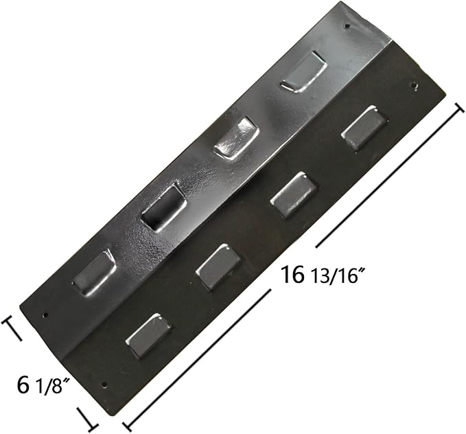 Hongso Porcelain Heat Plate for Charbroil 463620415 463631810 463612509 463620410 463620511, Aussie 6112S8X641, Thermos 463612509 463620410, Grill Replacement Parts for BBQ Pro 415.23668310 Gas Models