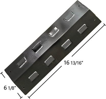 Hongso Porcelain Heat Plate for Charbroil 463620415 463631810 463612509 463620410 463620511, Aussie 6112S8X641, Thermos 463612509 463620410, Grill Replacement Parts for BBQ Pro 415.23668310 Gas Models