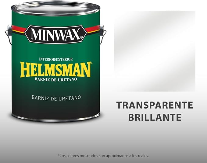 Minwax Helmsman Indoor/Outdoor Spar Urethane, 1 Gallon, Gloss