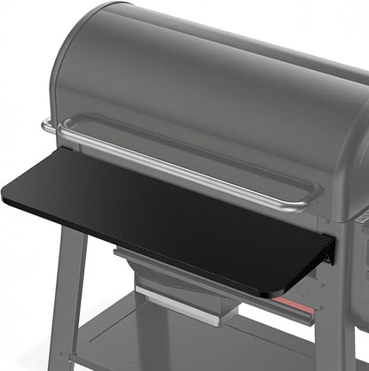 Stanbroil Folding Front Shelf for Weber Searwood 600 XL Pellet Grill, Grill Accessories to Add Work Space, Storage and Food Prep, 34.8" L X 12" W