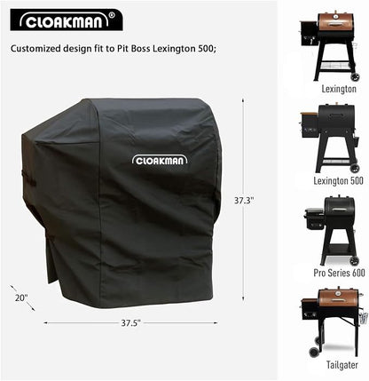 Grill Cover Compatible with Pit Boss Lexington 500 | Premium Heavy-Duty Waterproof Grill Cover for Pit Boss Lexington 500, Lexington 540, Pro 600 Pellet Smoker Grill