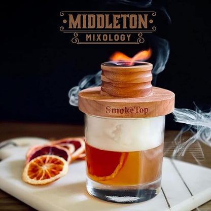SmokeTop® 4oz Bag - Cocktail Smoker Chips for Old Fashioned Cocktails, Whiskey, & Bourbon - by Middleton Mixology Made in The USA (800 uses) (Cherry)