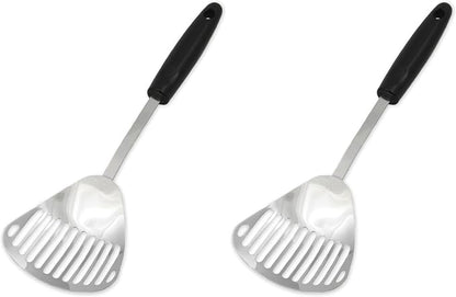 Chef Craft Select Slotted Sturdy Skimmer, 13 inch, Stainless Steel, (Pack of 2)