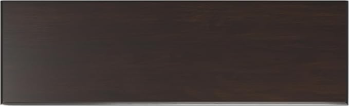 SIMPLIHOME Connaught 60" Wide Solid Wood 3-Door Buffet in Chestnut Brown | Traditional sideboard with adjustable shelves and classic molding for dining rooms; buffet, credenza or server.