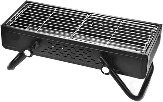 Charcoal Grills Outdoor BBQ Grill Home BBQ Grill BBQ Grill Camping BBQ Rack Small BBQ Grill Portable Folding BBQ Grill (Color : B, Size : 56 * 24.6 * 19.9cm)