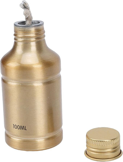 Portable Aluminum Alloy Alcohol Burner Lamp for Outdoor Activities 100ml Capacity