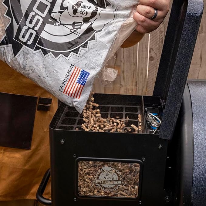 Pit Boss 100% All Natural BBQ Hardwood Pellets for Cooking, Grilling, and Smoking | 20 lbs. Wood Pellets for Pellet Grills and BBQ Smokers | Competition Blend