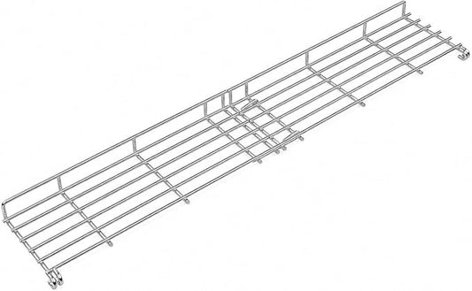 66045 Warming Rack for Weber Genesis II 400/II-S-410/II-SE-410 GS4 4-Burner Grill Accessory, Grill Parts for Weber Genesis II 400 Series, Foldable Stainless Steel Warming Rack for Genesis 66045