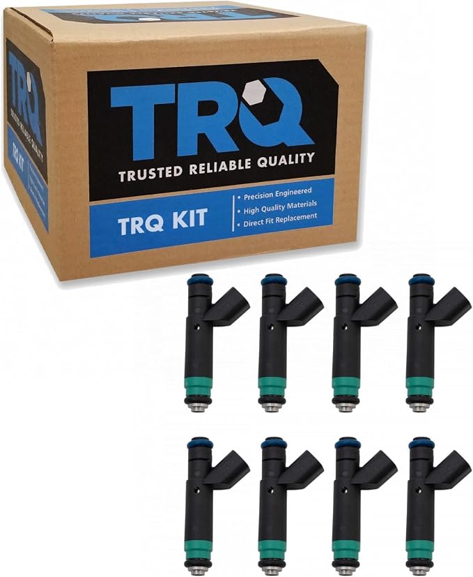TRQ Fuel Injector Set | For 2007 Chrysler Aspen 2001-2007 Dodge Dakota Durango 2002-2007 Ram 1500