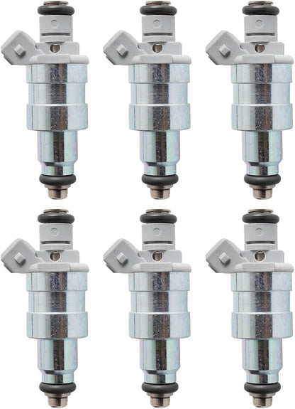 TRQ Fuel Injector Set | For 85 Buick Somerset Regal 86-91 Ford Aerostar 90-92 Probe 91 Ranger Taurus 86-90 Mercury Sable