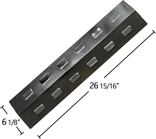 Hongso 27 inch Porcelain Heat Plate for Charbroil 463820307 463820308 463870109 464810208 464810408 464820707 464820907, Kenmore 16109, Replacement Parts for Master Chef 405LP Grill Model G434-0005-W1