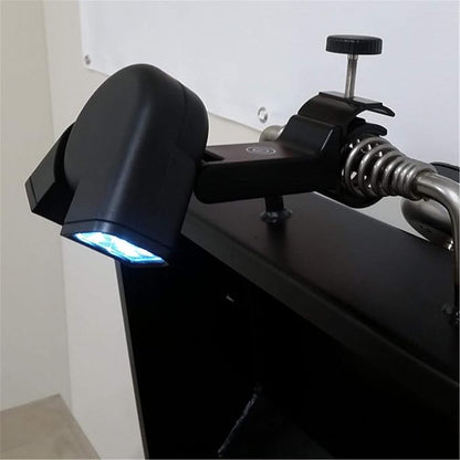 Generic Barbecue Lights for Grilling, Super Bright 10 LED Lamp with 100LM Heat Proof Aluminum Alloy, Rotatable 90 Degrees for Outdoor Cooking (Black)