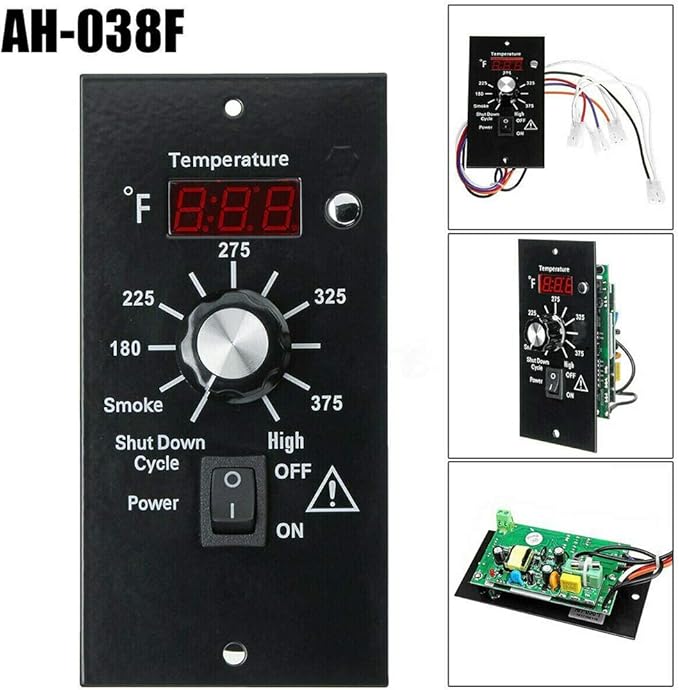 Digital Thermostat Controller Board, Digital Thermostat Pellet Grill Control Board for All Traeger
