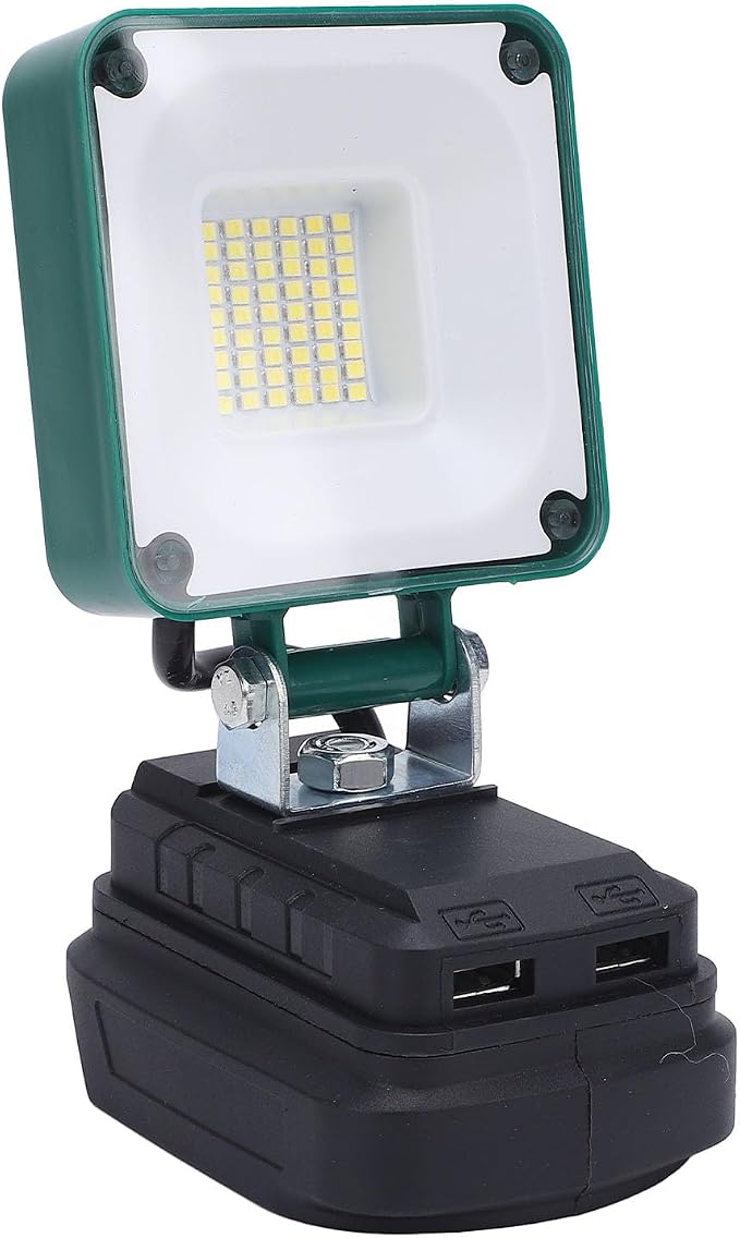 Cordless LED Work Light 5W 45 LEDs 180° Adjustable for Battery 15-20 Hour Runtime for RV Camping BBQ Maintenance