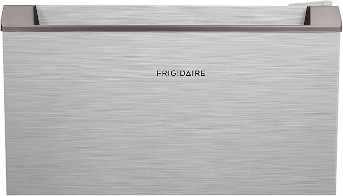 3.1 cu. ft. 2-Door Retro Mini Refrigerator in Stainless Steel
