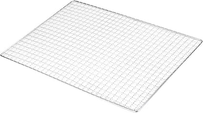 Stainless Steel Mesh BBQ Grill Grate Grid Wire Rack Cooking Replacement Net, Reusable Non-Stick BBQ Rack Cross Wire Grill Mat for Home Party Camping Barbecue Outdoor Picnic(Size:30x45cm)
