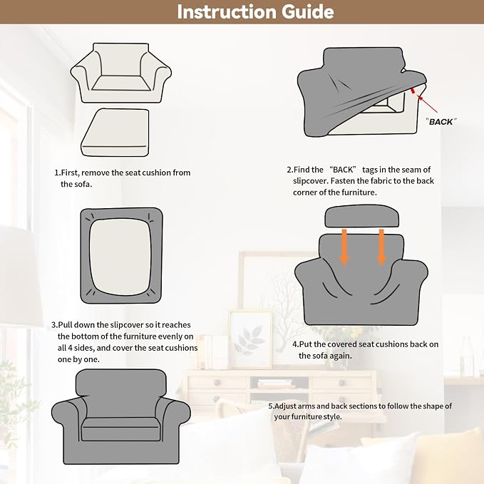 WEERRW Velvet Stretch 2 Pieces Chair Sofa Slipcovers Washable, Chocolate | Armchair Slipcovers Luxury Soft Velvet Plush Furniture Protector Couch Cover with Elastic Bottom for Kids Pets, Small