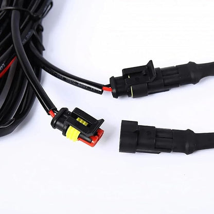 Grille Lights for Vehicles Boost Visibility Safe Driving | Bright Yellow LED Lights for Car Front for Camping, Travel, Commuting Urban Road Short Outings Adventures