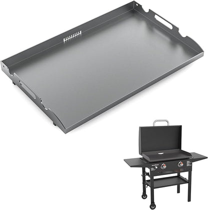 New Upgrade 28 Inch Griddle Replacement Top for Blackstone 28" Flat Top Grill 1803 1924 1883 1853, Gas Griddle Replacement Parts Top with Rear Grease System for Most Blackstone 28" Flat Top Grill