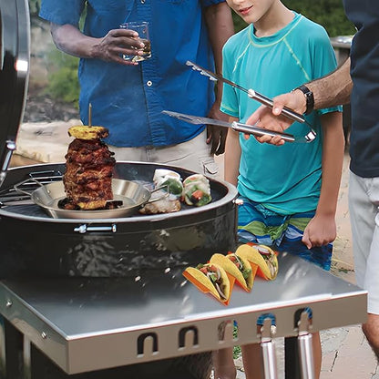 Stainless Steel Vertical Spit for Oven/grilling - Gyro/Shawarma Pan Rotisserie Skewer Stand, Gyro Plate/Pan for Chicken, Meat, Kebabs -Home Use