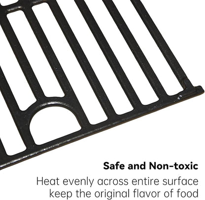 Hongso 17" Grill Grates for CharBroil Performance 6 Burner 463284022, 463259223, 463229521, 463229521B, 463229021, 463228622, 463732923 Gas Grill Modes, Replacement Parts for G426-0005-W1 G555-0005-W1