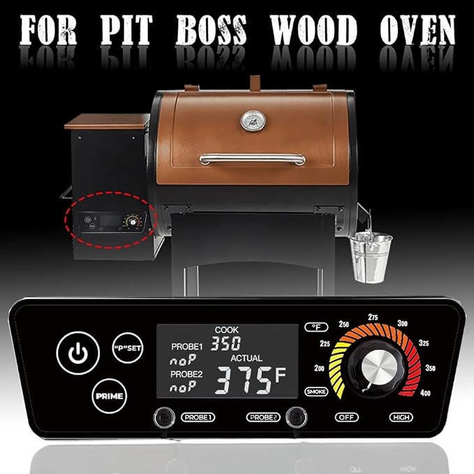 Upgrade Control Board for Pit Boss Replacement, SROKIO Digital Thermostat Controller Board Compatible with Pit boss Wood Pellet Grills