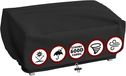 SHINESTAR 24 Inch Grill Cover for Cuisinart CGG-306, BBQ Grill Cover for Royal Gourmet 24" Griddle, Grill Cover for Outdoor Grill, Pit Boss 75275 & PB336GS and Most 2-Burner Portable