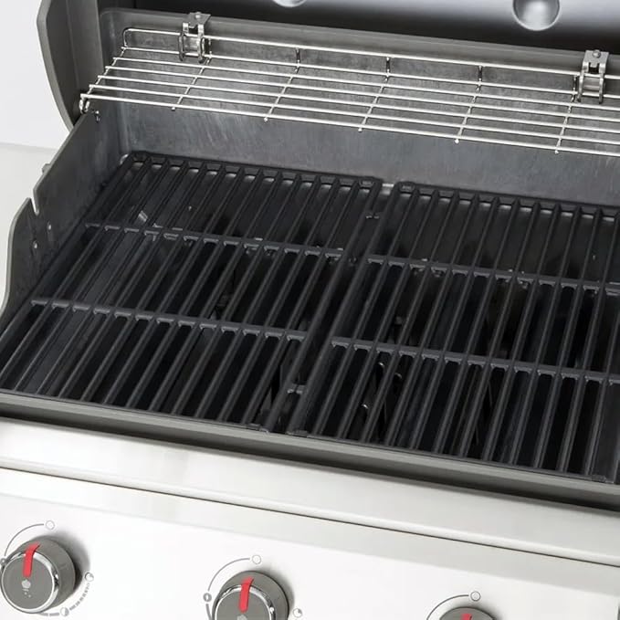 66095 Grill Grates Replacement Parts for Weber Genesis II 300 Grill Grates ii E-310 ii E-315 ii E-330 ii E-335 ii S-310 ii LX E-340 Cast Iron Grate Genesis 2 Cooking Grates GS4 Gas Grill Parts