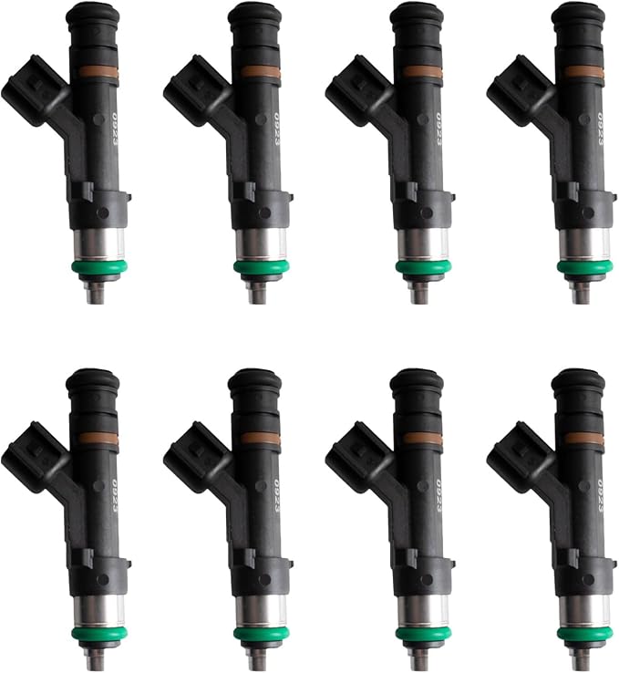 TRQ Fuel Injector Set | For 2009-2014 Ford E-150 E-250 2009-2016 E-350 Super Duty 2009-2015 E-450 Super Duty