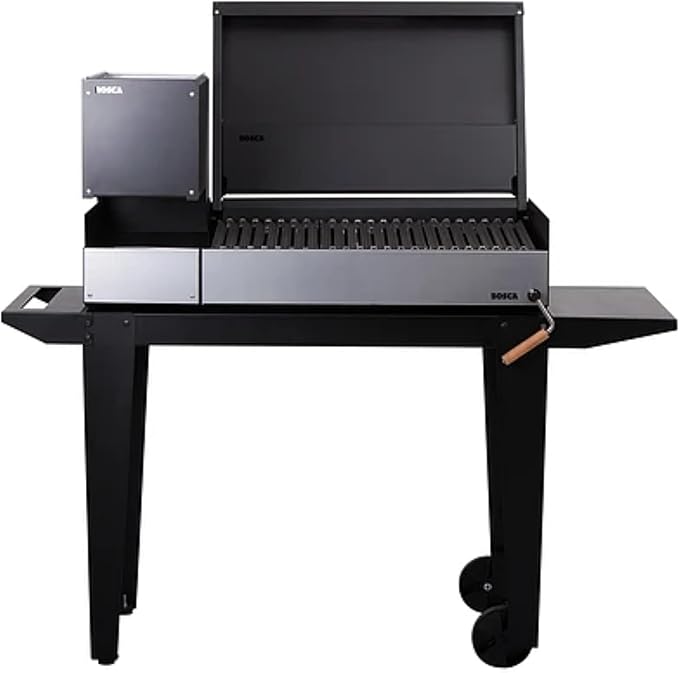 Block Arrayan 40 Inch Modular Freestanding Charcoal Grill | Barbecue Grill Perfect To Adapt To Spaces | Elegant Design, A+ Stainless Steel Front, Refractory Brick Base