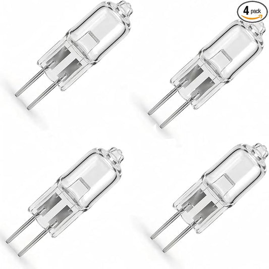 5W 12V BBQ Grill Bulb 4-Pack, Replacement for Bull Grills 16532 Clear White | 5W 12V clear white bulb for Bull Grills BBQ grill lights. Replaces part 16532. 4-pack value set for easy replacements.