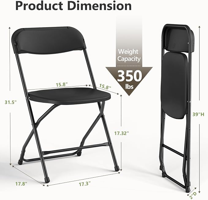 Folding Table and Chairs Set for 2, 27 Inch Square Folding Card Table with 2 Foldable Chairs, Portable Folding Table Set for Camping, Patio, Picnic, RV, Dorm, Small Spaces