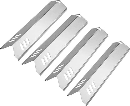 Criditpid Heat Plates Replacement Parts for Dyna-Glo DGF493BNP, DGB494SPB, DGF510SBP, Backyard BY15-101-001-02, BY13-101-001-13, 15" Stainless Steel Grill Parts DGF493BNP