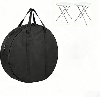 28" Round Cocktail Table Carry Bag, Heavy Duty 600D Oxford