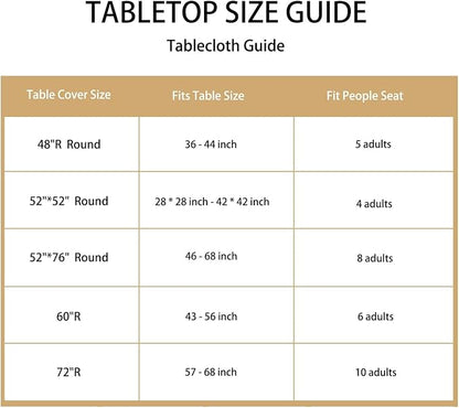 LUSHVIDA Round Waterproof Table Cover Elastic Vinyl Fitted Tablecloth Elastic Edged Plastic Table Cloth (Wood Gray, Best for Up to 45"-56" Round)