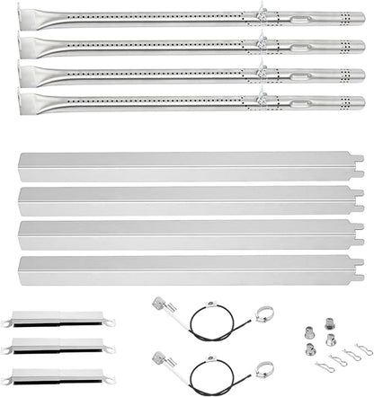 463365021 Grill Replacement Part for Charbroil Performance 4 Burner Gas Grill Heat Tents 463354021 463365522 463351021 G325-0002-W1 Heat Plates Burner Crossover Tube Igniter Grill Parts