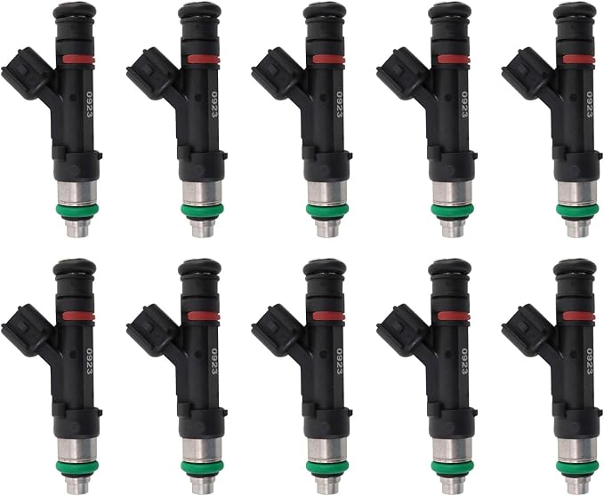 TRQ Fuel Injector Set | For 2005 Ford Crown Victoria 2008-2019 E-350 Super Duty 2008-2018 E-450 Super Duty Lincoln Town Car Mercury Grand Marquis