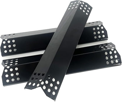 Parts DP129 (3-Pack) Porcelain Steel Heat Shield/Heat Plates Replacement for Sunbeam, Nexgrill, Grill Master, Charbroil, Kitchen Aid, Members Mark, Uberhaus Gas Grill Models