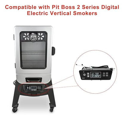 Digital Thermostat Control Board Replacement Parts Compatible with Pit Boss 2 Series Digital Electric Vertical Smoker for Pit Boss PBV2D1 Controller
