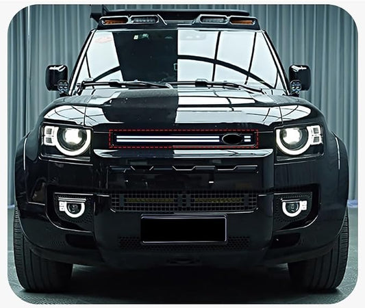 Front Bumper Color Changing Led Lights Grill Lamp Dynamic Light Breathing Lamp Compatible For Land Rover Defender L663 2020-2024 90 110 130