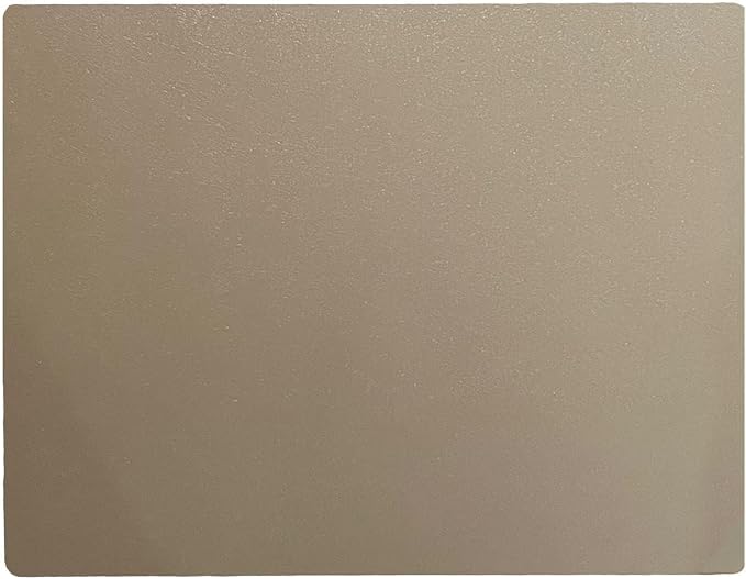 RESILIA X-Large Under Grill Mat – Heavy Duty, Reusable Outdoor Floor Protector Mats for Deck, Patio, & Garage – 57 Inch x 47 Inch, Beige/Tan Orange Peel, Made in the USA