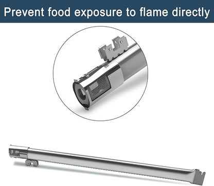 Flavorizer Bars,Heat Deflectors and Grill Burner for Weber Genesis II E-410, S-410, LX E-440, S-440 (304 Stainless Steel, 66030 * 7+ES/410 * 4+66790 * 4)