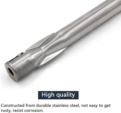 15" Burners for Grill Master 720-0737, Kenmore 146.16132110 | 146.16133110, Uberhaus 780-0007A, Stainless Steel, 15" x 1", 3-Pack