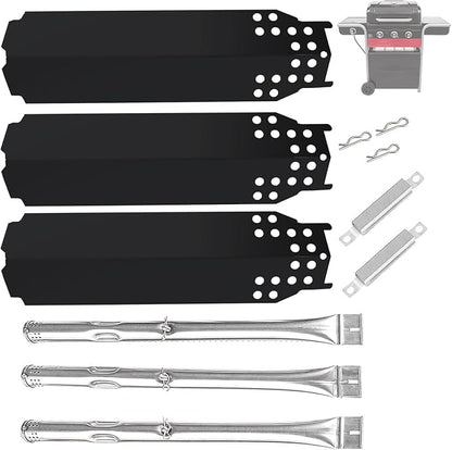 Grill Parts for Charbroil Gas2coal 463370519 463370518 463340516 463370516 466370516 for Charbroil Grill Parts, Heat Plate G553-0002-W1A Burner G421-0500-W1 for Charbroil Grill Replacement Parts
