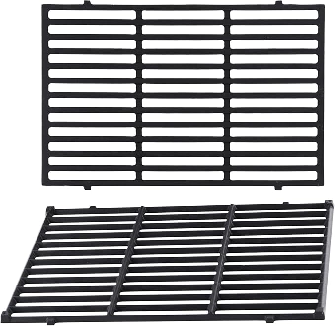 Genesis Grates Replacement Parts for Weber Genesis E-310 E-330 S-310 S-330 Grill Parts Weber Genesis Grill Grates 7524 7528 Genesis 300 Series Grill Replacement Parts Cast Iron Cooking Grate 19.5 Inch