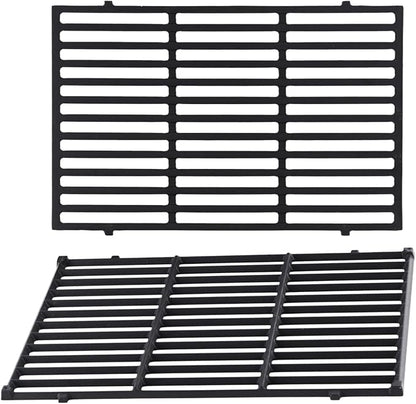 Genesis Grates Replacement Parts for Weber Genesis E-310 E-330 S-310 S-330 Grill Parts Weber Genesis Grill Grates 7524 7528 Genesis 300 Series Grill Replacement Parts Cast Iron Cooking Grate 19.5 Inch