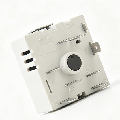 WB24T10063 Dual Burner Infinite Switch for GE Electric Range Stove Surface Element Control Replacement Part Replaces AP3189829 PS236785 WB24T10015