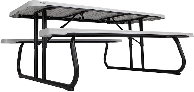 Lifetime Folding Picnic Table, 6-Foot